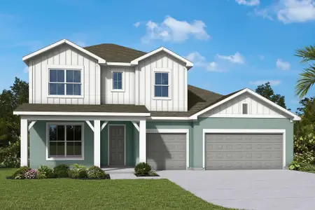 New construction Single-Family house 439 Spring Harvest Dr, Plant City, FL 33566 plan The Harrisburg - image