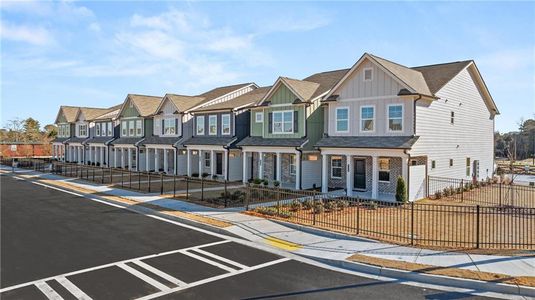 New construction Townhouse house 3423 Palmer Dr, Unit 34, Loganville, GA 30052 plan STANFORD - image