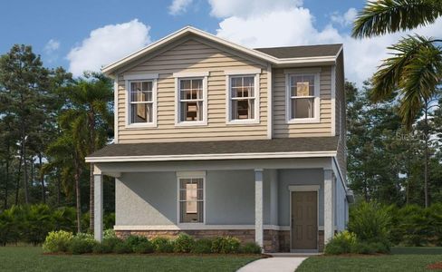 New construction Single-Family house 5542 Stockade Boulevard, Saint Cloud, FL 34771 The Overton- photo 0