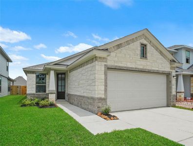 New construction Single-Family house 25430 Blue Mistflower Dr, Montgomery, TX 77316 Neches- photo 0 0