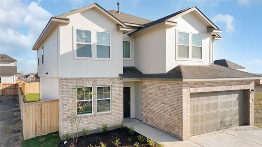 New construction Single-Family house 13729 Scarlet Song Dr, Manor, TX 78621 Fiona- photo 0