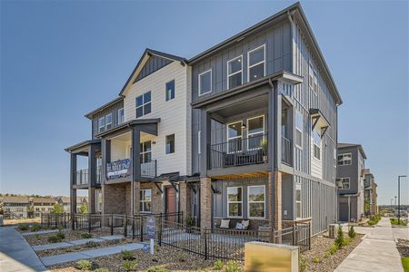 New construction Townhouse house 6993 Ipswich Ct, Castle Rock, CO 80108 Cape May- photo 32 32