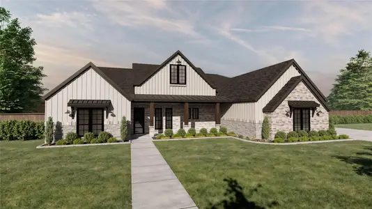 New construction Single-Family house 221 Arborwood Dr, Waller, TX 77484 plan 2615 - image
