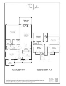 New construction Single-Family house 20 Puckett Rd, Emerson, GA 30137 plan The Lola - image 3