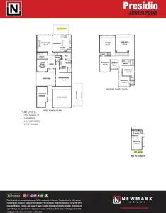 New construction Single-Family house 5023 N Star Trl, Richmond, TX 77469 plan Presidio - image