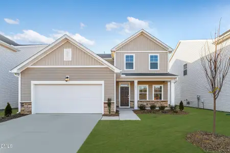 New construction Single-Family house 661 Morning Light Dr, Angier, NC 27501 plan Madison - image
