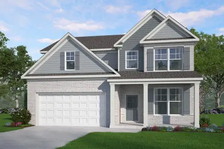 New construction Single-Family house 8150 RiverTown Rd, Fairburn, GA 30213 plan Heron Cottage - image