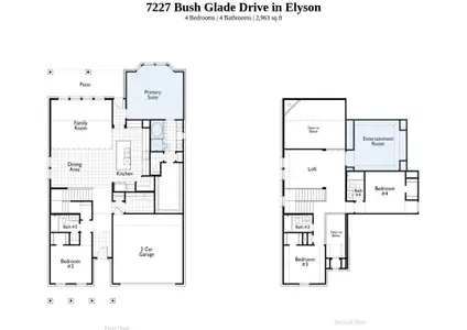New construction Single-Family house 7227 Bush Glade Dr, Katy, TX 77493 plan Redford Plan - image 3