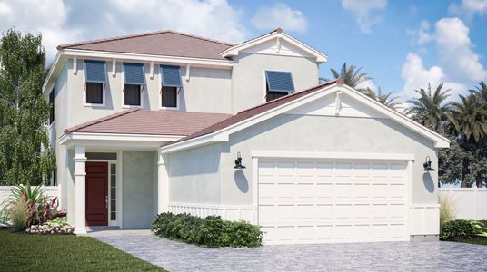 New construction Single-Family house 361 Southeast Fascino Circle, Port Saint Lucie, FL 34984 Poppi- photo 0