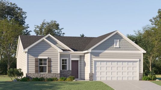 New construction Single-Family house 327 Queenstown Drive, Kenly, NC 27542 McHenry II- photo 0