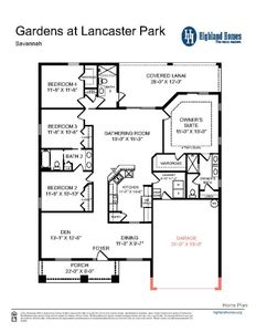 Savannah - Home Layout