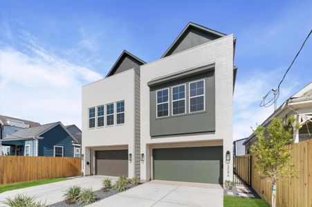 New construction Single-Family house 1308 Edwards, Unit A, Houston, TX 77007 - image