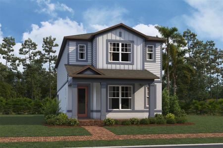 New construction Single-Family house 5348 Center Lake Ranch Blvd, St. Cloud, FL 34771 plan Sandestin - Avenue Collection - image
