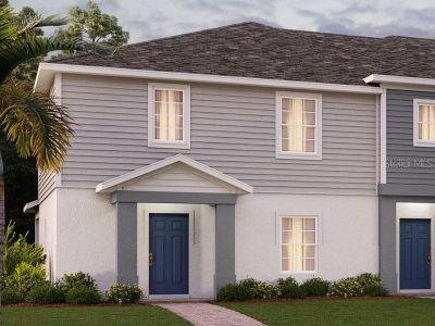 New construction Townhouse house 1243 Sand Torch Circle, Davenport, FL 33837 - photo 0