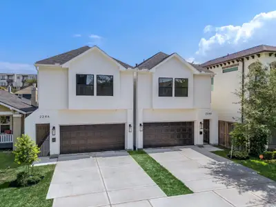 New construction Single-Family house 6009 Tyne St, Unit A, Houston, TX 77007 - image