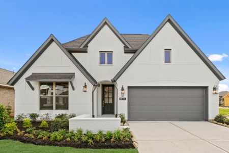 New construction Single-Family house 10718 Yellow Wild Indigo Ln, Cypress, TX 77433 plan Avery - image