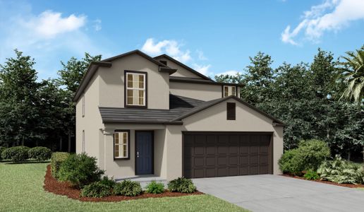 New construction Single-Family house 13662 Newbridge St, Spring Hill, FL 34609 Columbia- photo 0