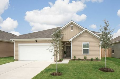 New construction Single-Family house 129 Blazilmar Ln, Taylor, TX 76574 Luna- photo 0