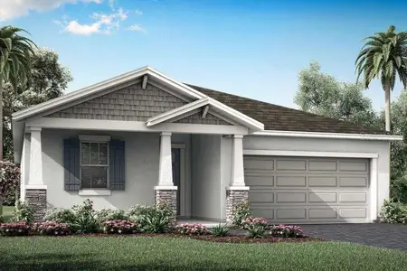 New construction Single-Family house 5031 125Th Ave E, Parrish, FL 34219 plan Caledon - image