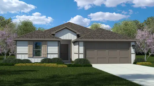 New construction Single-Family house 197 Mlm Pkwy, Bridgeport, TX 76426 plan Huntsville - image