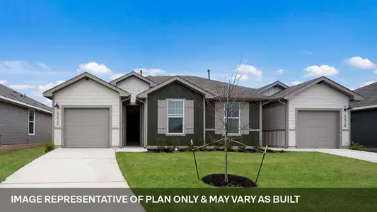 New construction Single-Family house 142A Harrison Xing, Uhland, TX 78640 plan The Allison - image