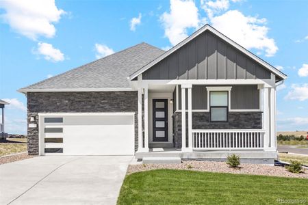 New construction Single-Family house 42986 Colonial Trail, Elizabeth, CO 80107 Breckenridge- photo 0