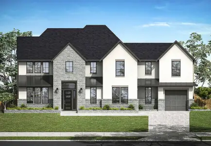 New construction Single-Family house 10707 Monarch Butterfly Dr, Cypress, TX 77433 plan Veneto - image 2