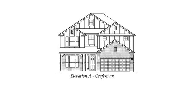 New construction Single-Family house 2102 Briggs Smt, San Antonio, TX 78245 plan Shenandoah 50′ - image