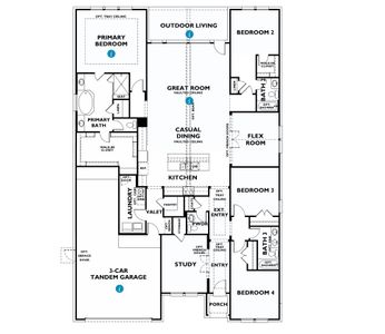 New construction Single-Family house Montgomery, TX 77316 plan 5039 - image 3