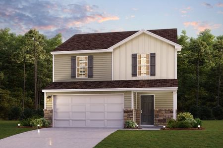 New construction Single-Family house 264 Dream Catcher Dr, Lizella, GA 31052 plan Auburn - image