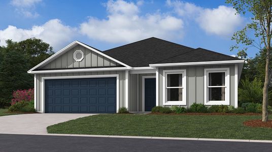 New construction Single-Family house 8244 Silk Stocking Ave, Laurel Hill, FL 32567 plan RC Glenwood - image