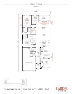 New construction Single-Family house 10549 Longmeadow Ave, Parrish, FL 34219 plan Southampton 3.0 - image 3