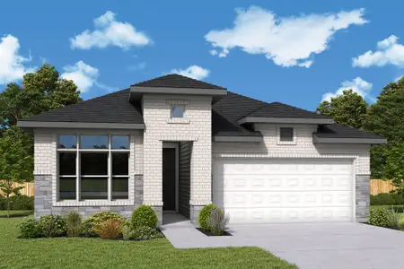 New construction Single-Family house 135 Permila Ave, New Braunfels, TX 78130 plan The Gardenia - image