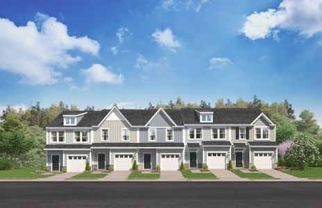 New construction Townhouse house 9721 Hutchinson Ln, Charlotte, NC 28216 plan The Amara - image