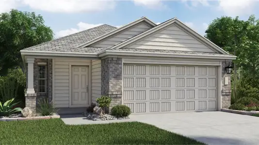 New construction Single-Family house 1716 Roaming Oak Bnd, Georgetown, TX 78628 null- photo 0