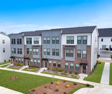 New construction Townhouse house 2706 Kempthorne Rd, Cary, NC 27519 plan Hayworth - image