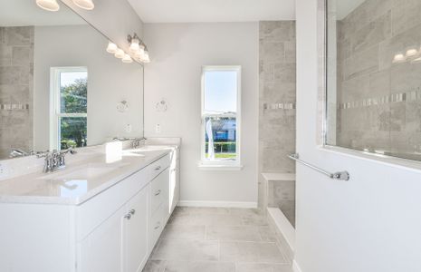 Owner's Suite Bathroom with Dual Sinks