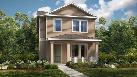 New construction Single-Family house 14748 Field Daisy Dr, Winter Garden, FL 34787 plan Newberry - image