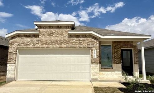 New construction Single-Family house 11911 Carolina Rose, Converse, TX 78109 plan Bergen - image