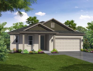 New construction Single-Family house 34952 Mulrion Dr., Zephyrhills, FL 33541 Casey Key- photo 0