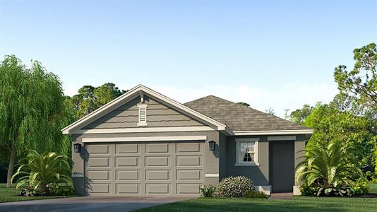 New construction Single-Family house 10221 Kalamazoo Place, Parrish, FL 34219 Allex- photo 0