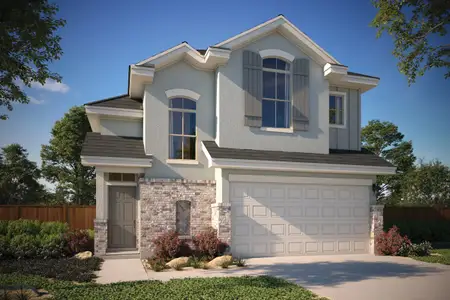 New construction Single-Family house 12110 Cearley Dr, Austin, TX 78758 plan Guadalupe 2 - image