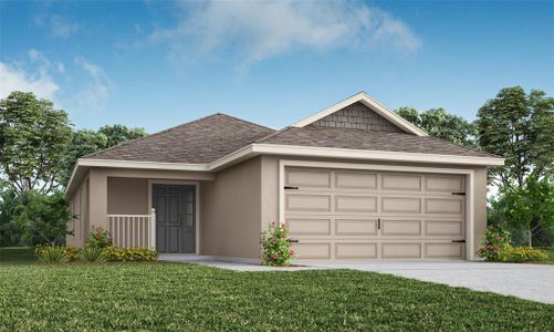 New construction Single-Family house 2433 Leeds St, Haines City, FL 33844 Amaryllis- photo 0