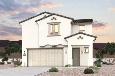 New construction Single-Family house 5899 E Sideoats Wy, San Tan Valley, AZ 85143 plan Oak - image