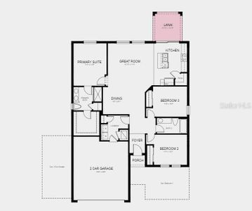 Structural options added include:  Covered lanai