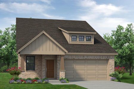 New construction Single-Family house Ennis, TX 75119 plan Bowie - image