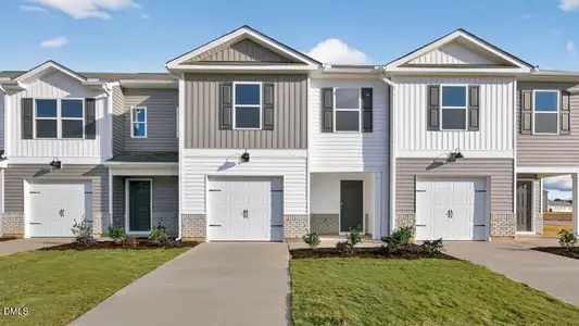 New construction Townhouse house 20 Red Clover Dr, Angier, NC 27501 plan MITCHELL - image