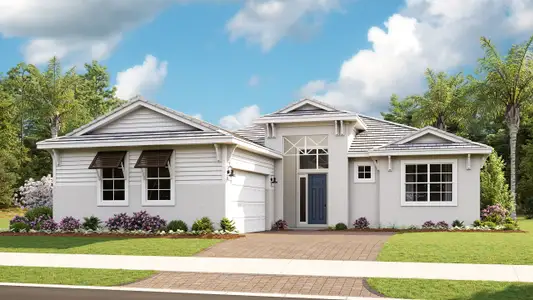 New construction Single-Family house 13670 Se Grovewood Dr, Port St. Lucie, FL 34984 plan Riley - image