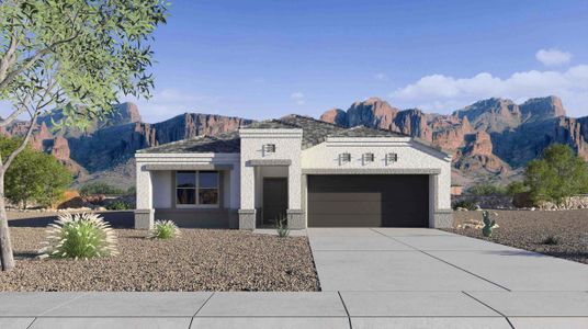 New construction Single-Family house 28223 North Ice Cavern Lane, San Tan Valley, AZ 85143 - photo 0