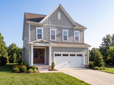 New construction Single-Family house 320 Spotted Turtle Trl, Wendell, NC 27597 plan Meadowmont American Farmhouse - image